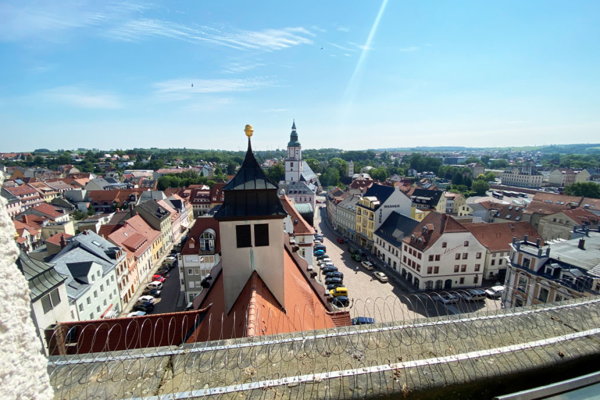Blick vom Turm