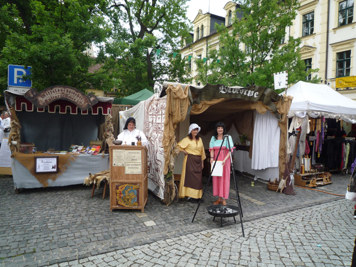 Programm auf dem Historischen Markt